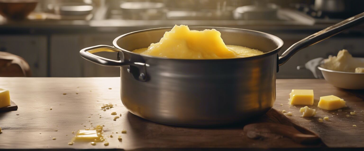 The ghee-making process